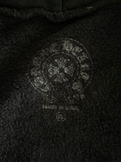 Chrome Hearts Black & Pink Deadly Doll Zip Up Hoodie