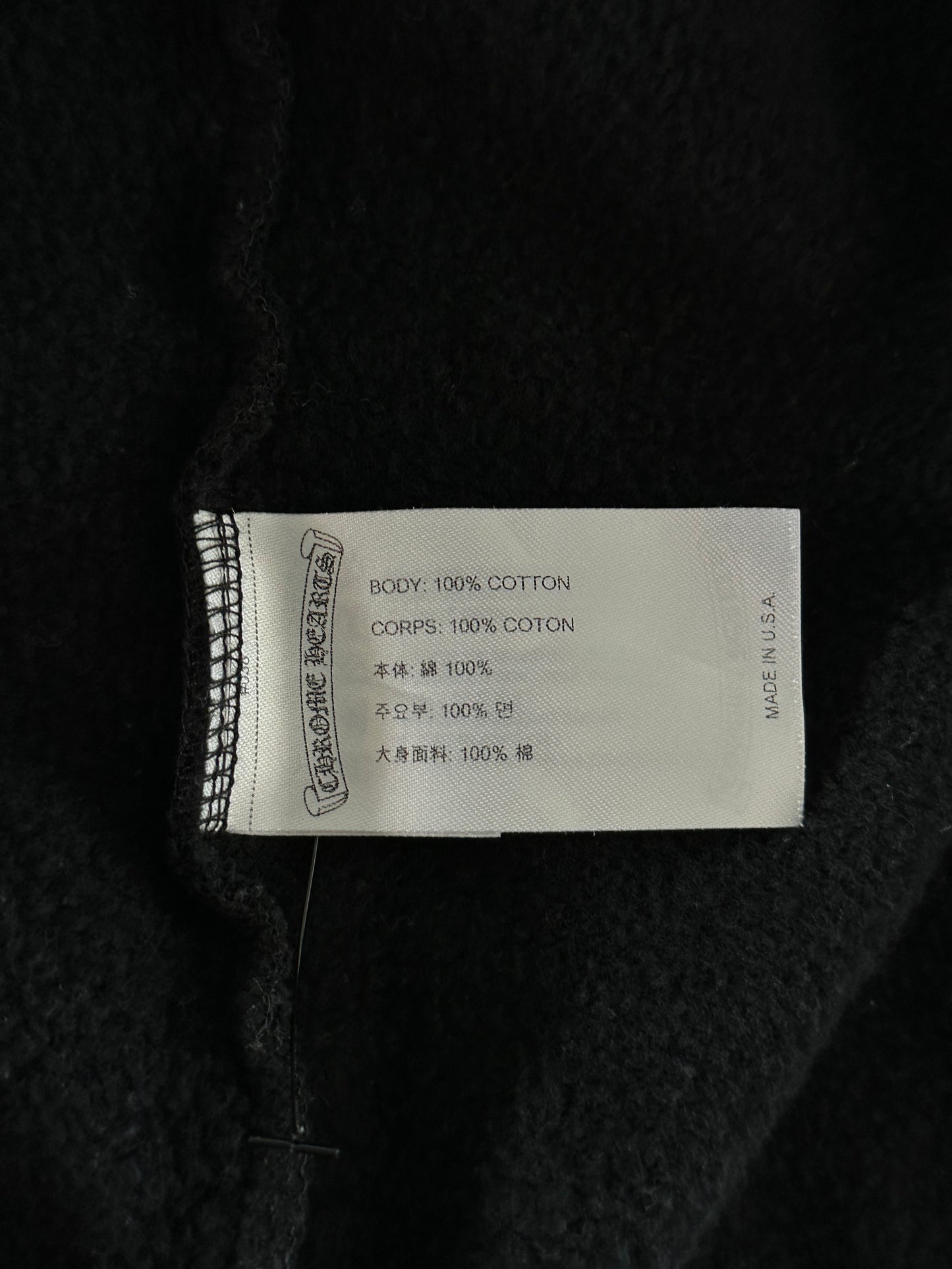Chrome Hearts Black & Pink Deadly Doll Zip Up Hoodie