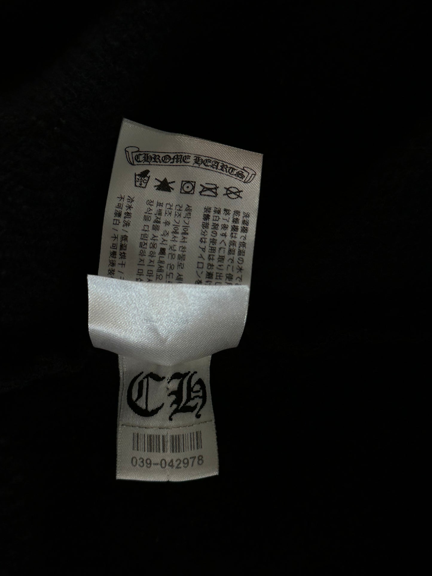 Chrome Hearts Black & Pink Deadly Doll Zip Up Hoodie