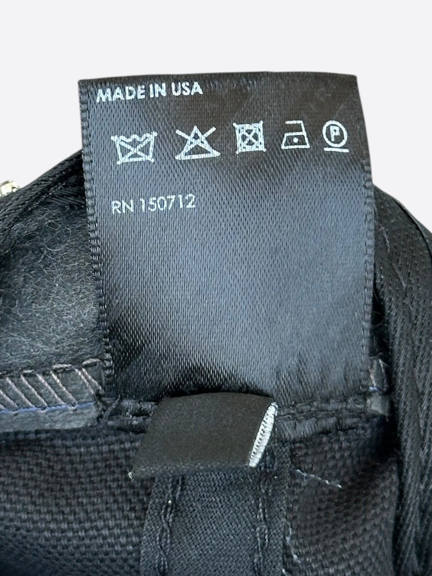 Amiri Black & White Preemo Trucker Hat