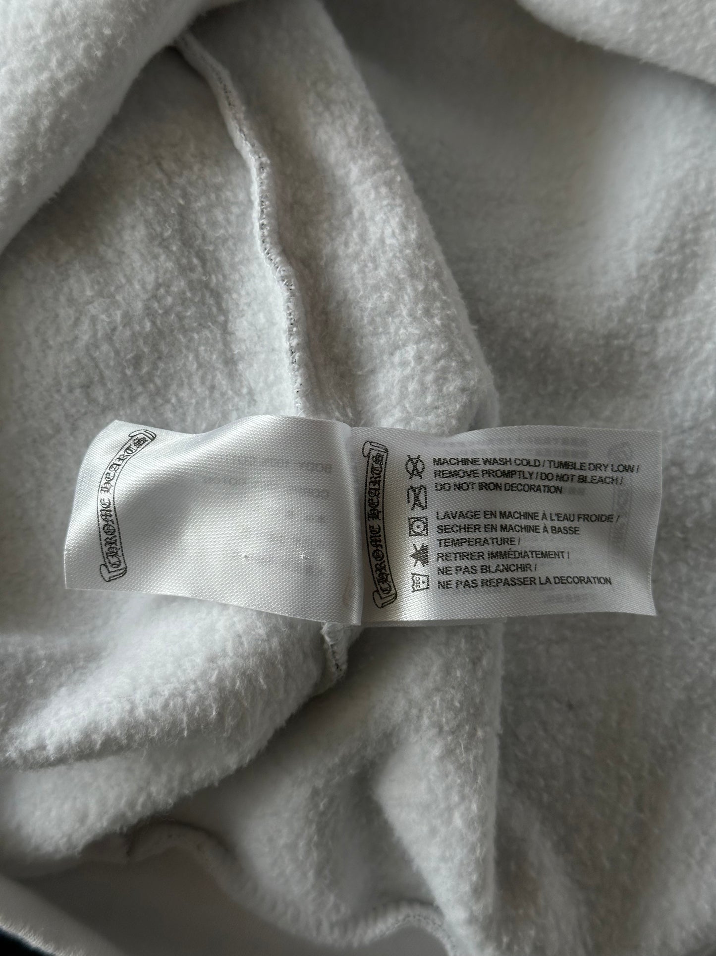 Chrome Hearts White & Red Laurie Lynn Stark Hoodie