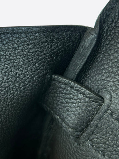 Hermes Black Togo HAC Birkin 40