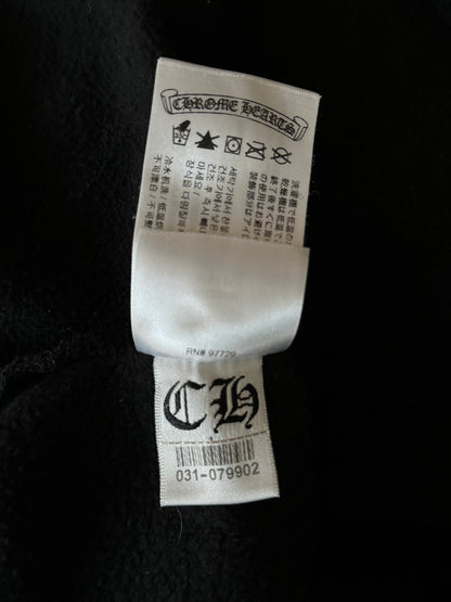 Chrome Hearts Black & Yellow Cross Logo Hoodie