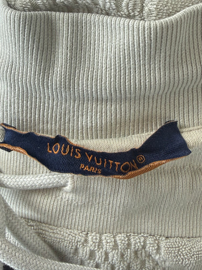 Louis Vuitton Beige Jacquard Damier Shorts