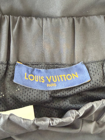 Louis Vuitton Black & Grey 2054 Monogram Heat Reflective Track Pants
