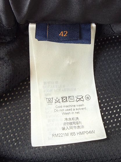 Louis Vuitton Black & Grey 2054 Monogram Heat Reflective Track Pants