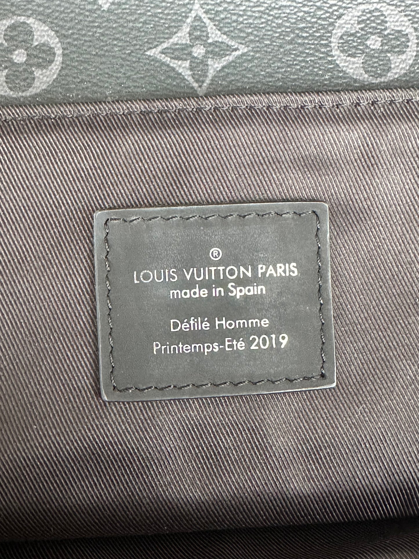 Louis Vuitton Monogram Eclipse Steamer Backpack