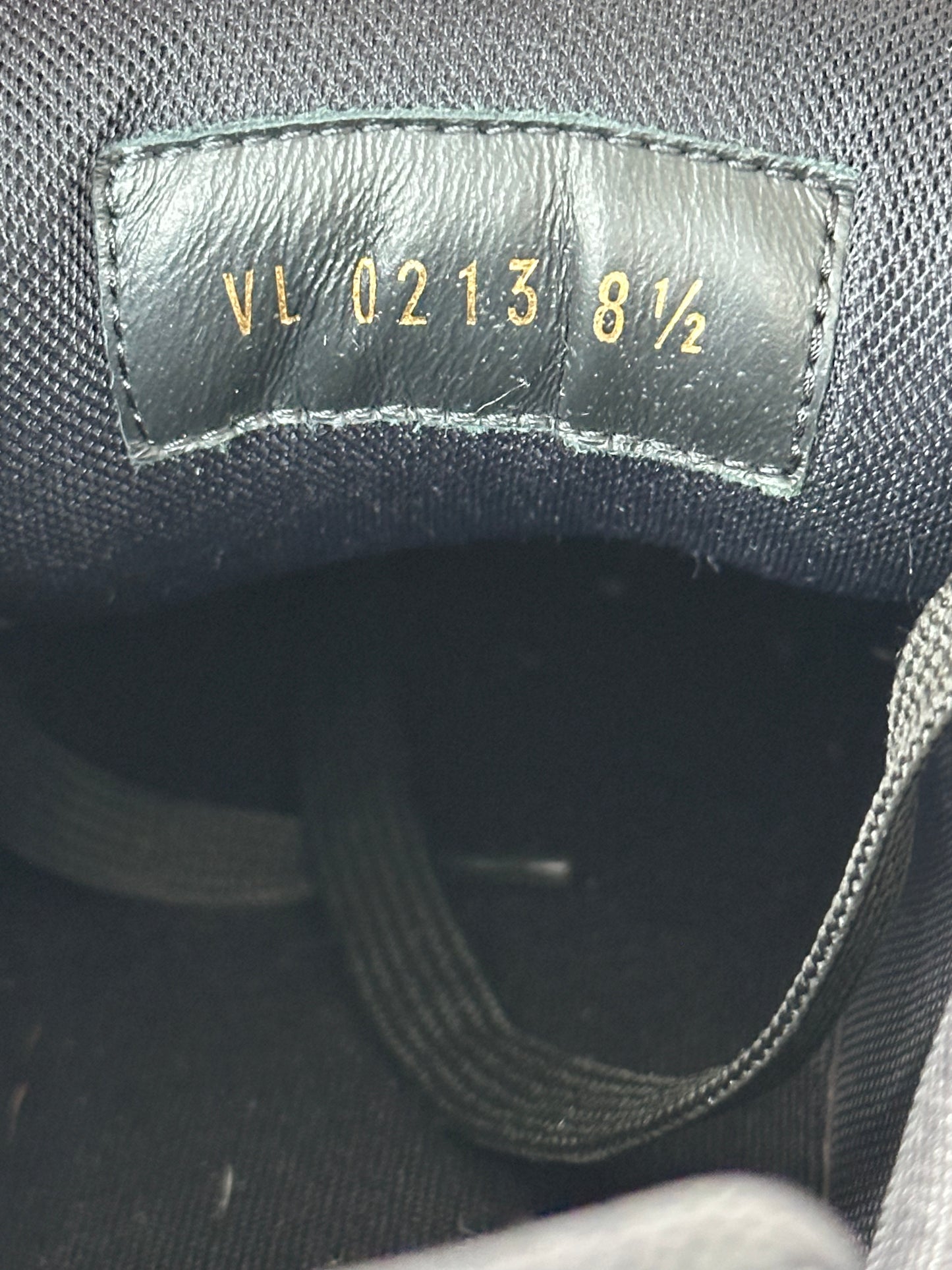 Louis Vuitton Black Monogram Eclipse Suede Trainers
