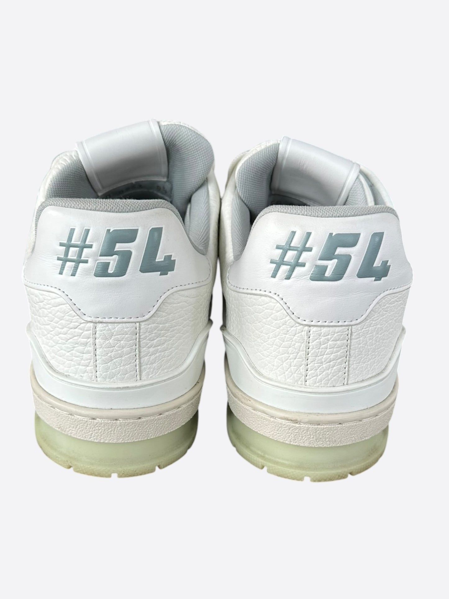Louis Vuitton White Leather Trainers