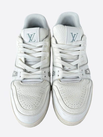 Louis Vuitton White Leather Trainers