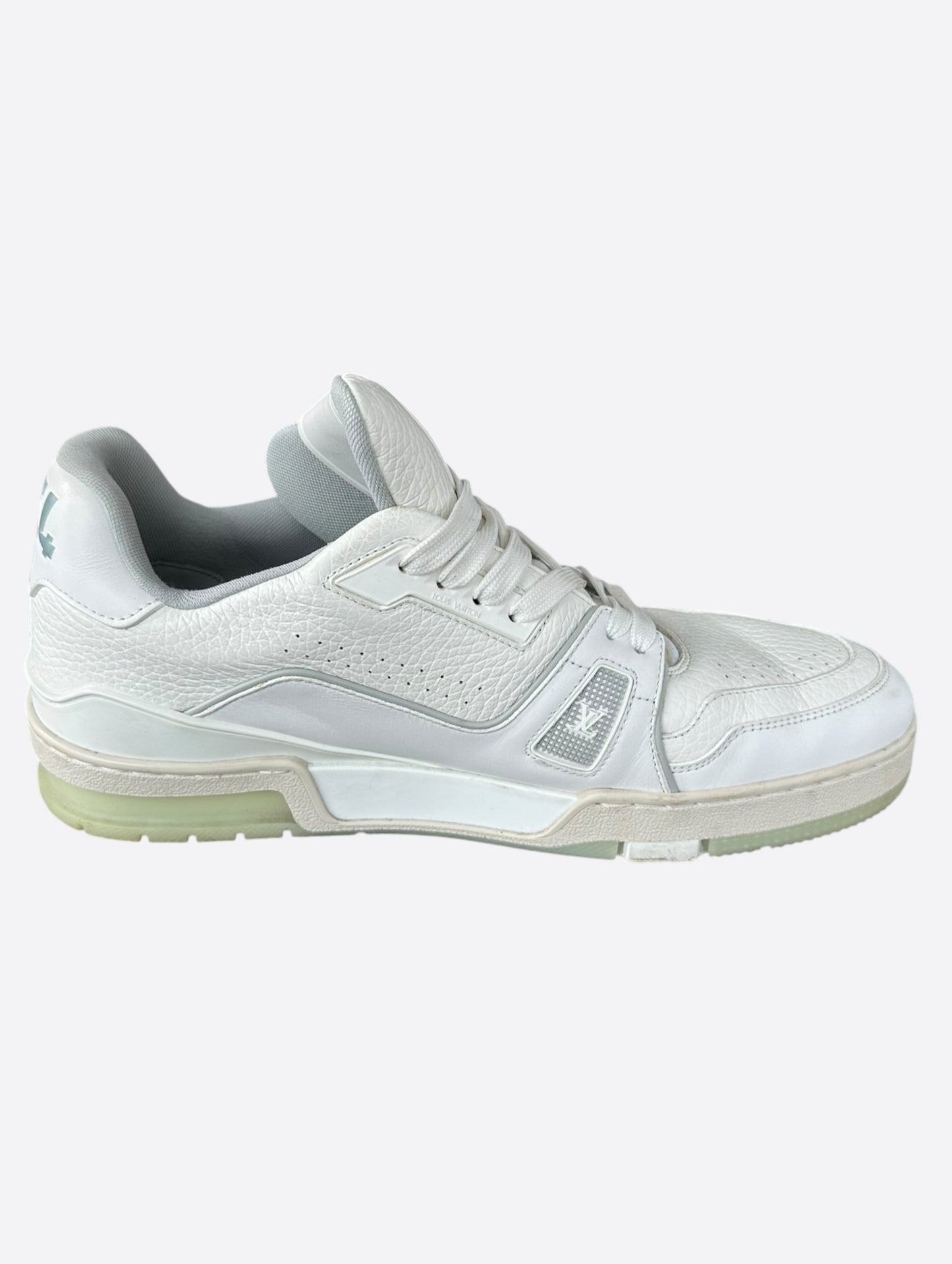Louis Vuitton White Leather Trainers