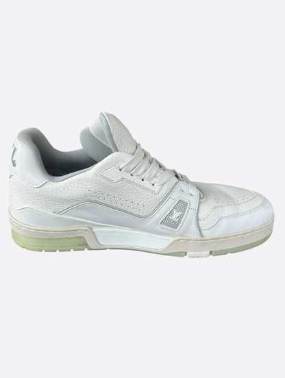 Louis Vuitton White Leather Trainers