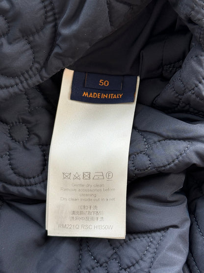 Louis Vuitton Navy Monogram Padded Jacket