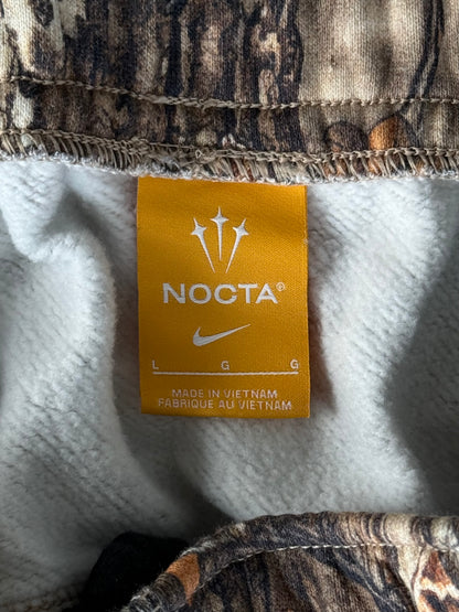 Chrome Hearts Nike NOCTA Camouflage & Black Cross Patch Sweatpants