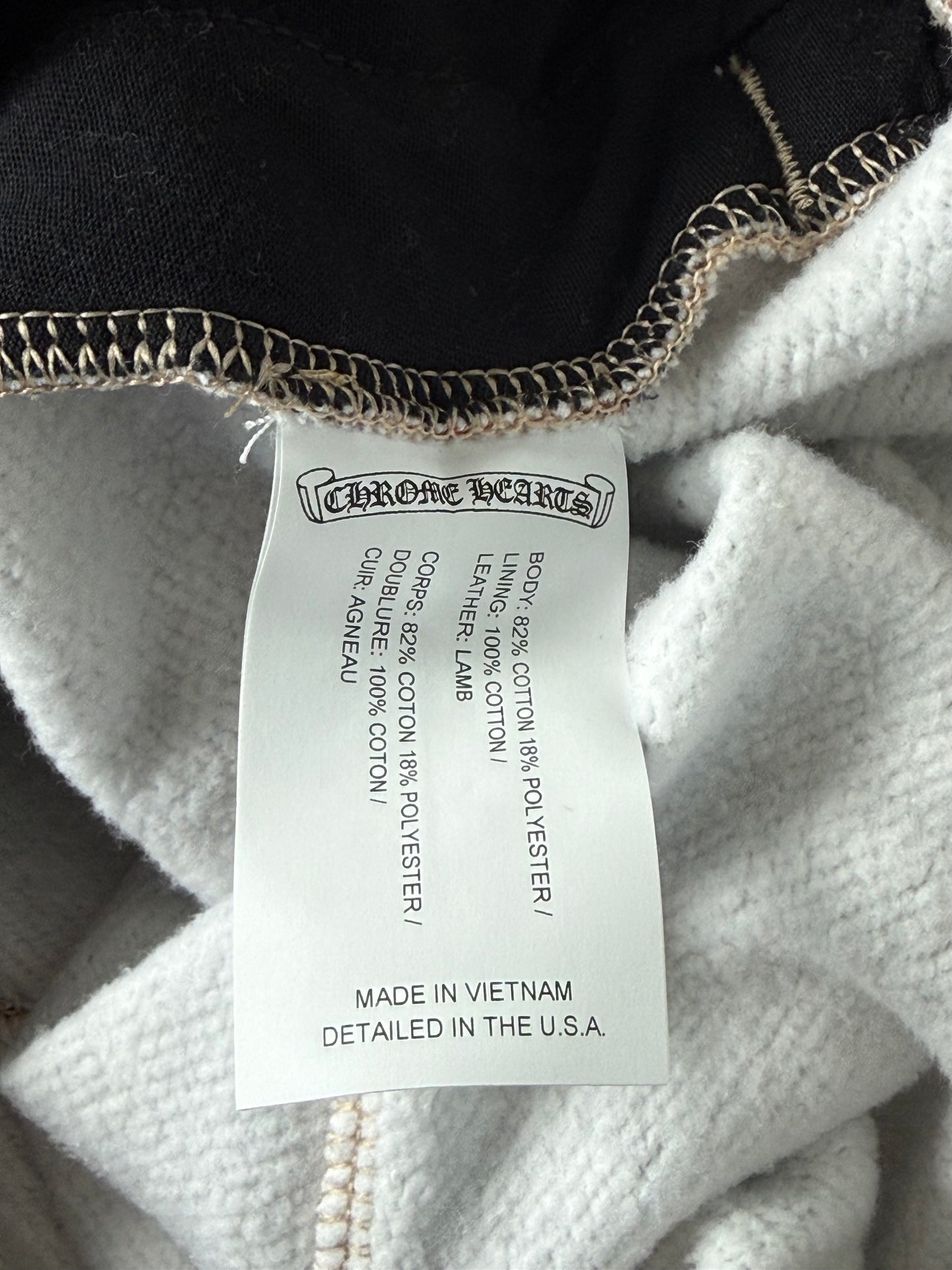 Chrome Hearts Nike NOCTA Camouflage & Black Cross Patch Sweatpants