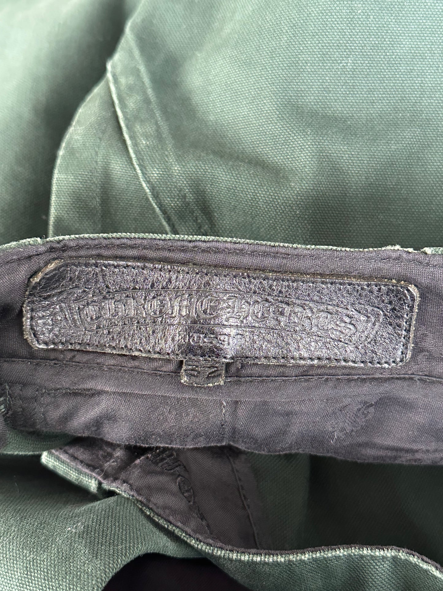 Chrome Hearts Green Fatigue Pants