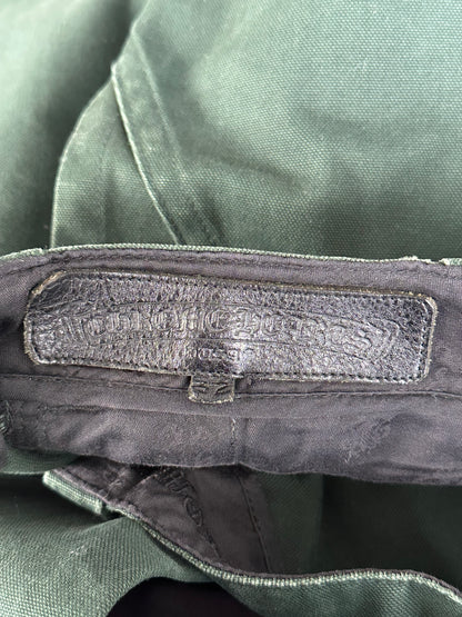 Chrome Hearts Green Fatigue Pants
