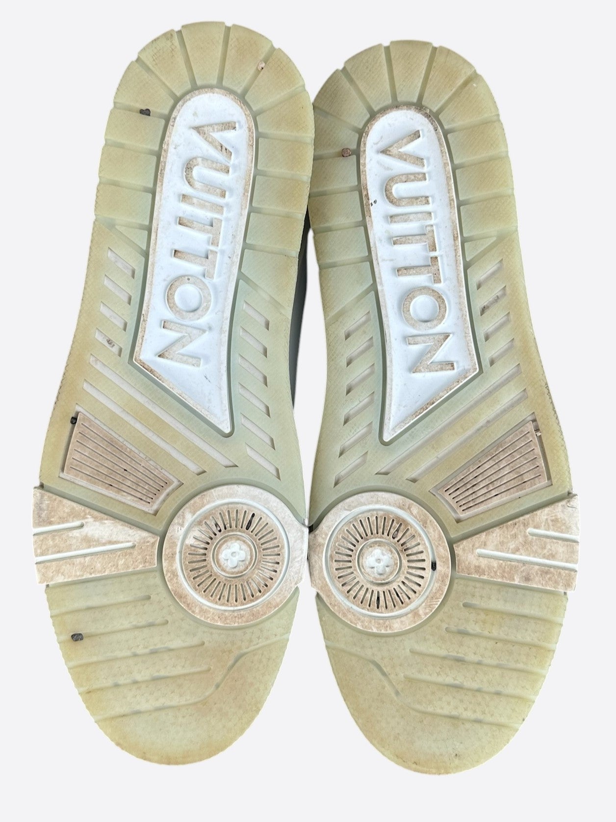 Louis Vuitton White Leather Trainers