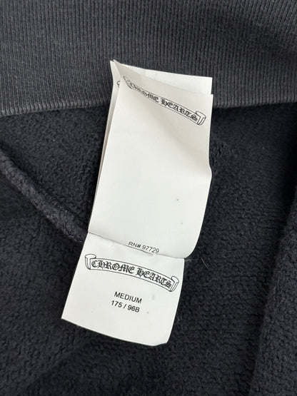 Chrome Hearts Navy & Red Triple Cross Patch Paper Jam Hoodie