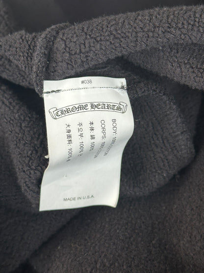 Chrome Hearts Black & White Cross Patch Sweater