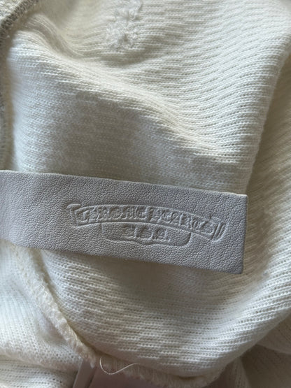 Chrome Hearts White Cross Patch Waffle Thermal Pants