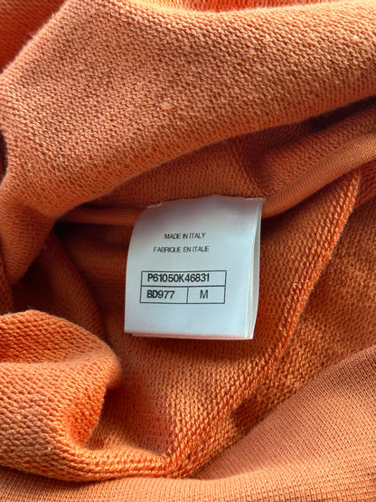 Chanel Pharrell Orange Embroidered Graphics Hoodie