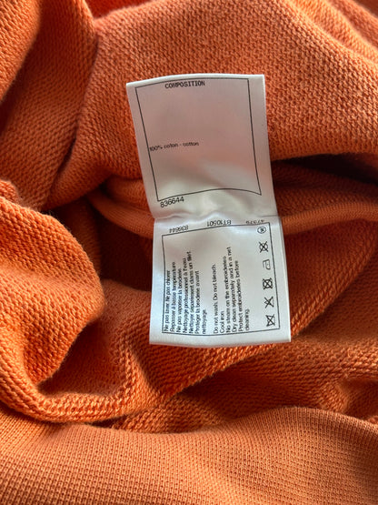 Chanel Pharrell Orange Embroidered Graphics Hoodie