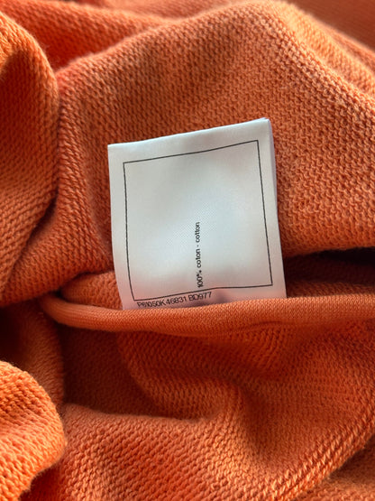 Chanel Pharrell Orange Embroidered Graphics Hoodie