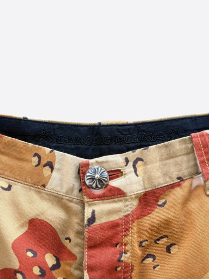 Chrome Hearts Camouflage Sex Records Cross Patch Carpenter Shorts