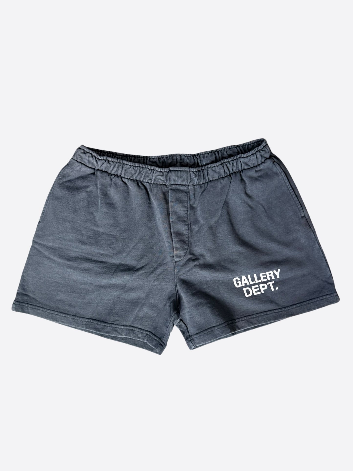 Gallery Dept Vintage Black& White Dept Logo Zuma Shorts