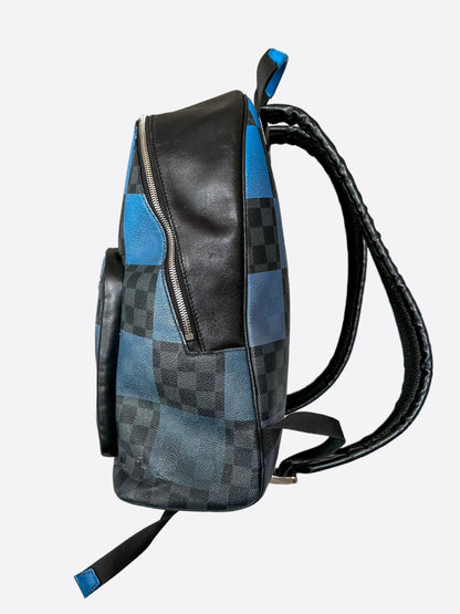 Louis Vuitton Cobalt Pixel Damier Josh Backpack