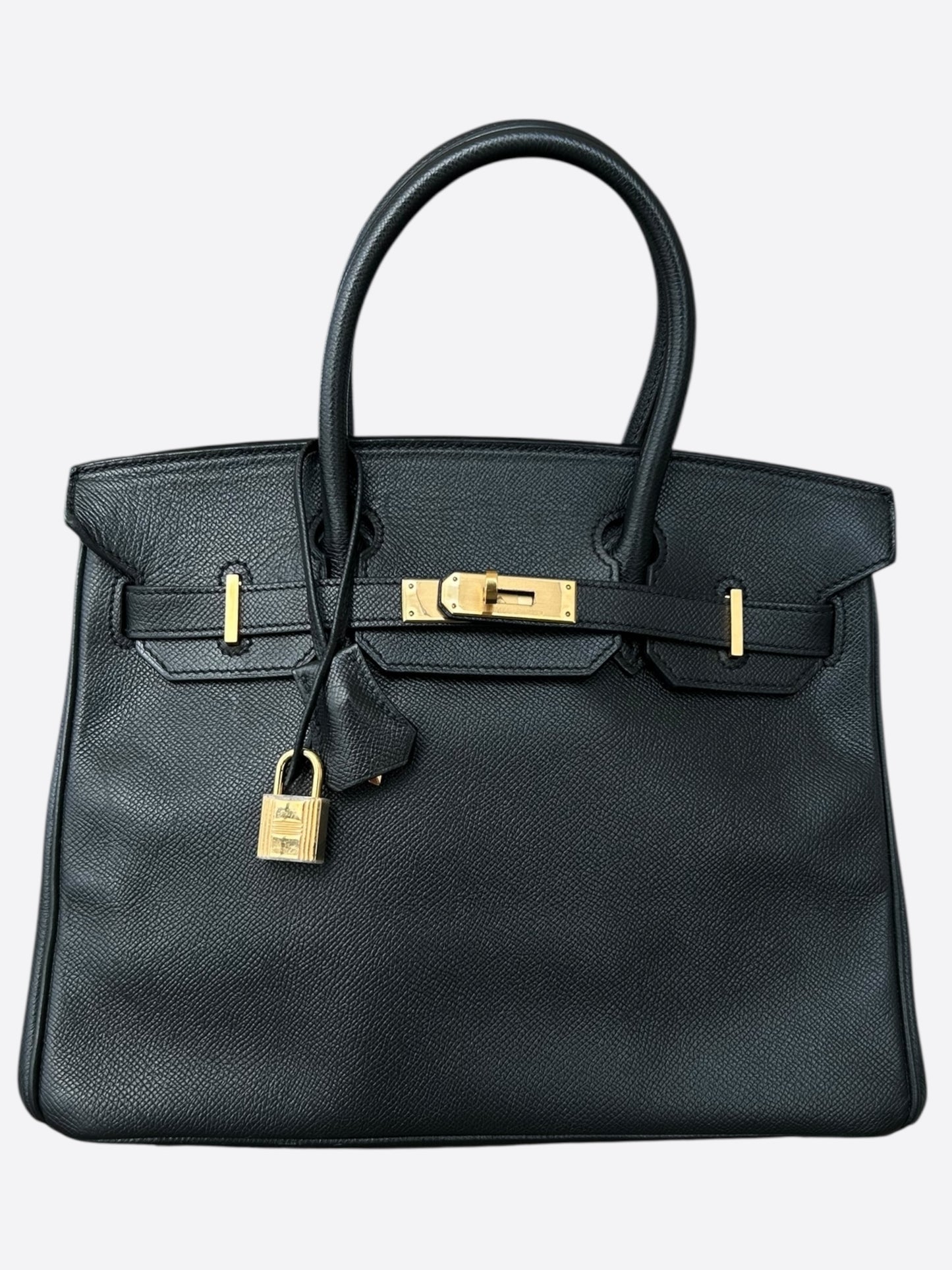 Hermes Black Epsom Birkin 30