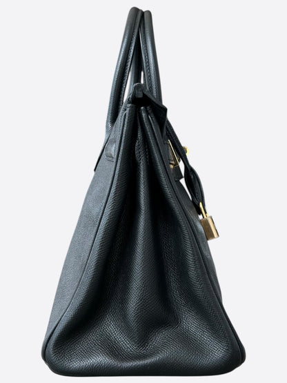 Hermes Black Epsom Birkin 30