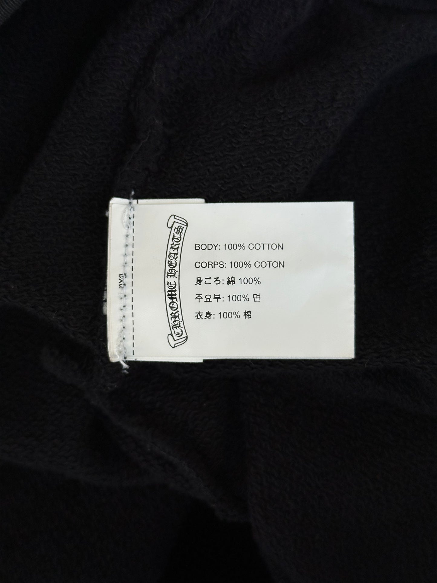 Chrome Hearts Black Matty Boy Eyes Hoodie