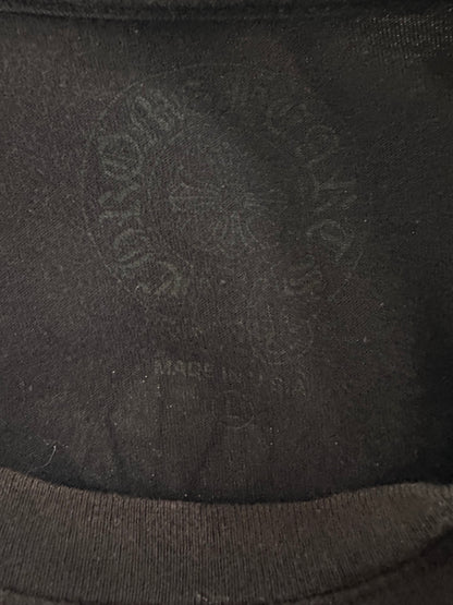 Chrome Hearts Black Multicolor Cross Logo T-Shirt