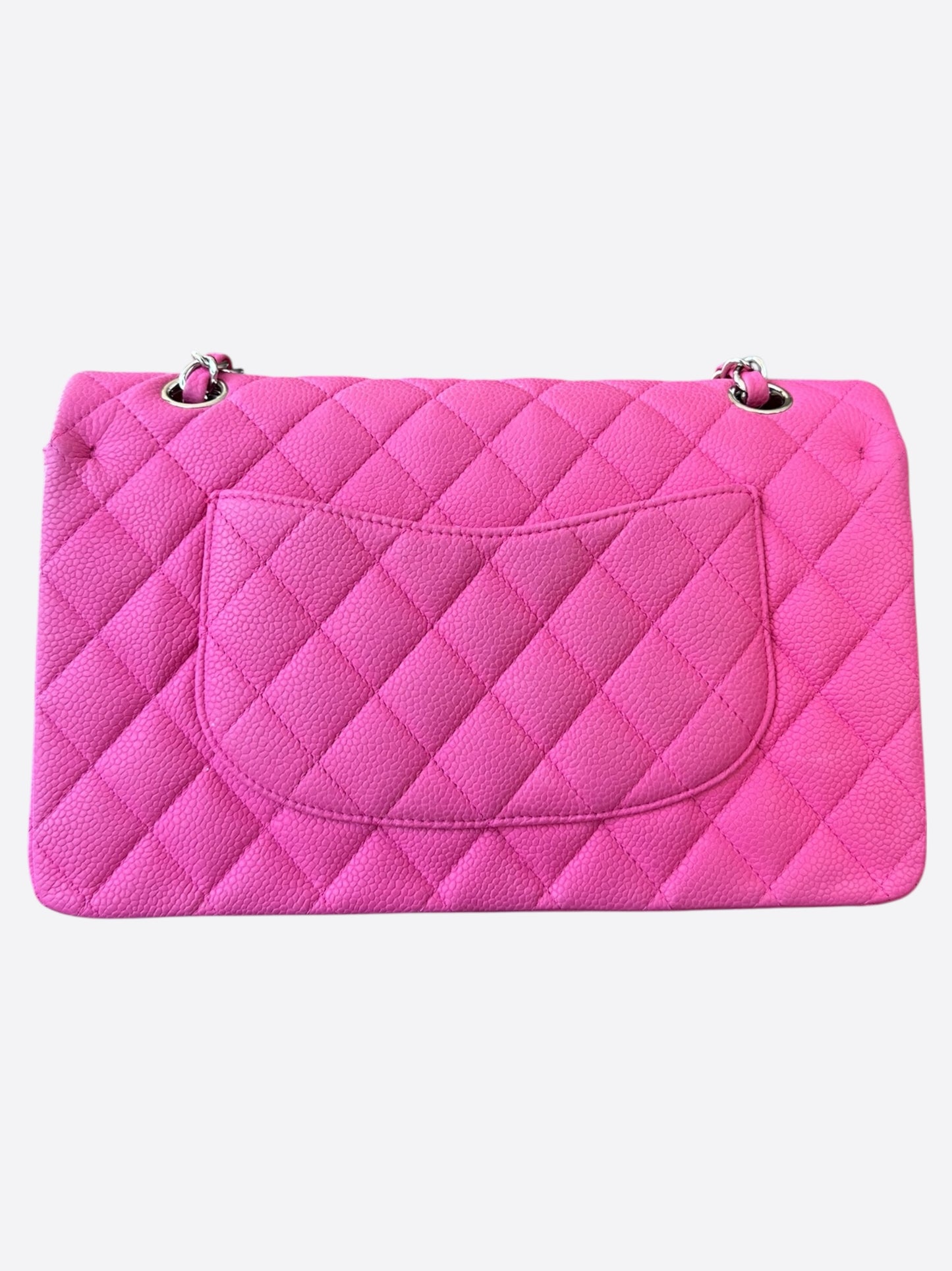 Chanel Pink Caviar Quilted Medium Flap Bag
