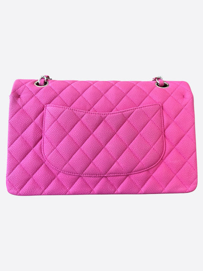 Chanel Pink Caviar Quilted Medium Flap Bag