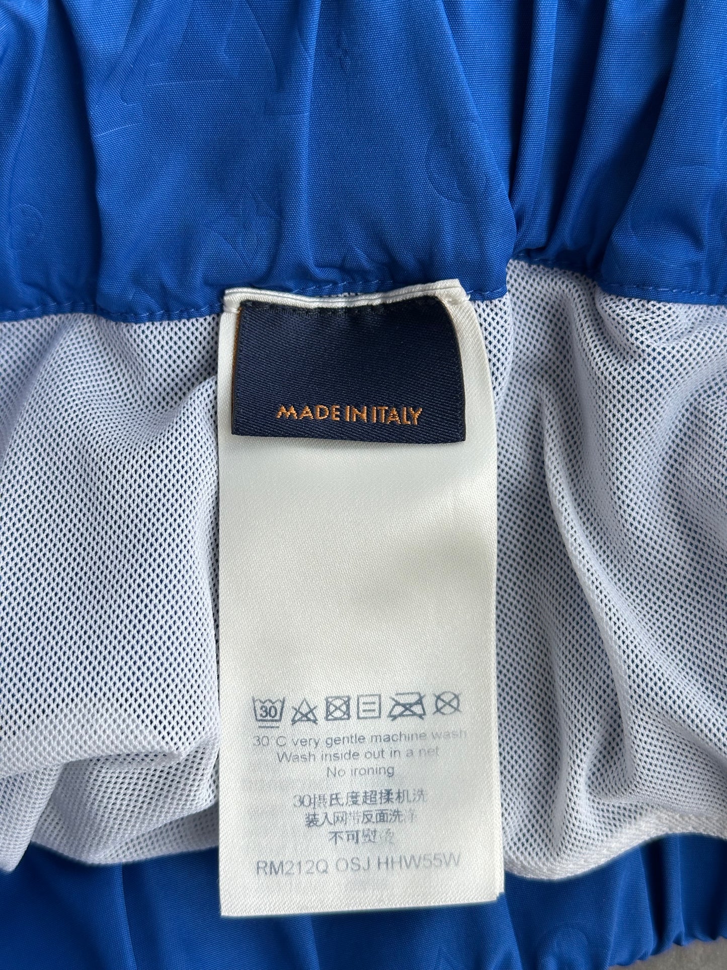 Louis Vuitton Blue Monogram Swim Shorts