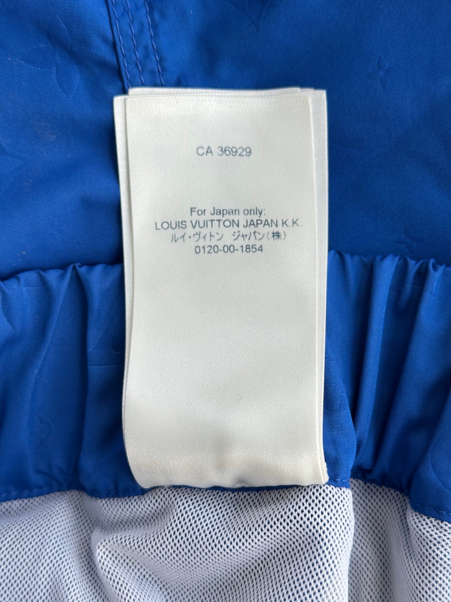 Louis Vuitton Blue Monogram Swim Shorts