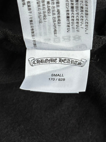 Chrome Hearts Black Floral Logo Hoodie