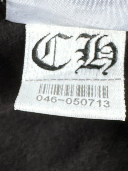 Chrome Hearts Black Floral Logo Hoodie