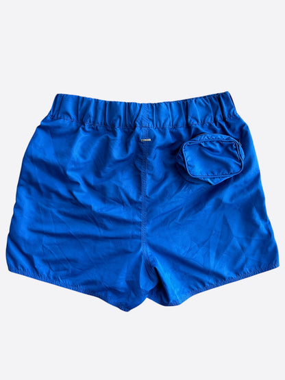 Louis Vuitton Blue Monogram Swim Shorts