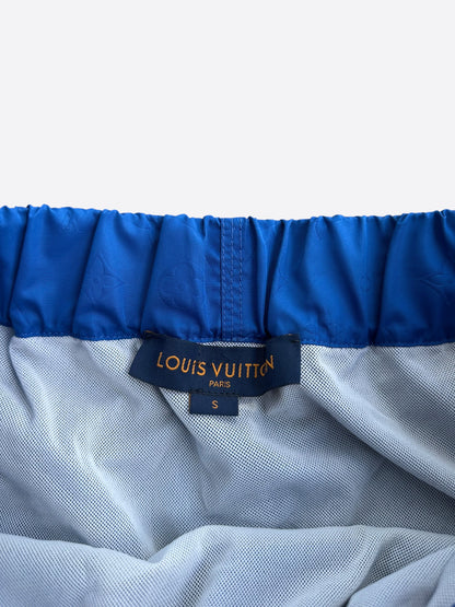 Louis Vuitton Blue Monogram Swim Shorts