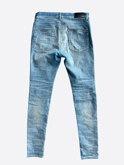Amiri Clay Indigo & White Patch MX1 Jeans