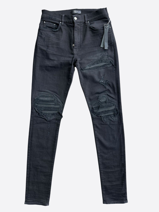 Amiri Black Patch MX1 Jeans