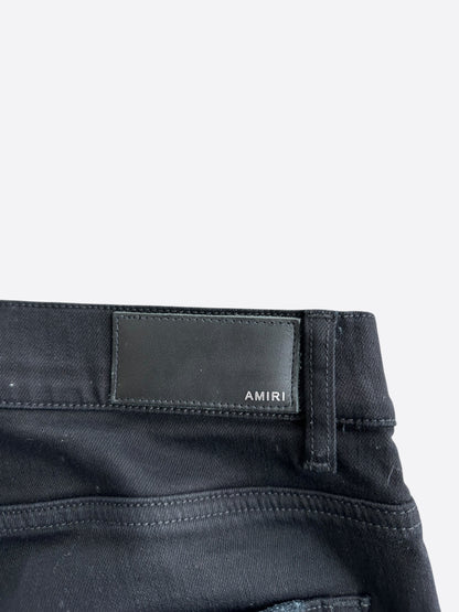 Amiri Black Patch MX1 Jeans