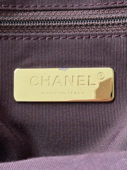 Chanel Gold & Multicolor Graffiti Print Tote Bag