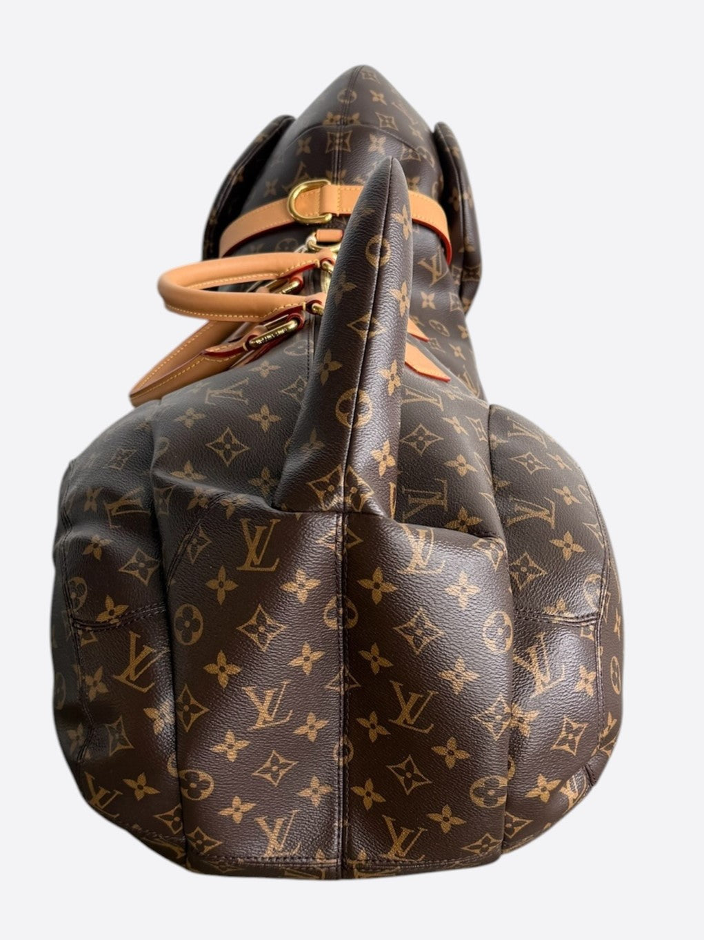 Louis Vuitton Brown Monogram Dog Bag