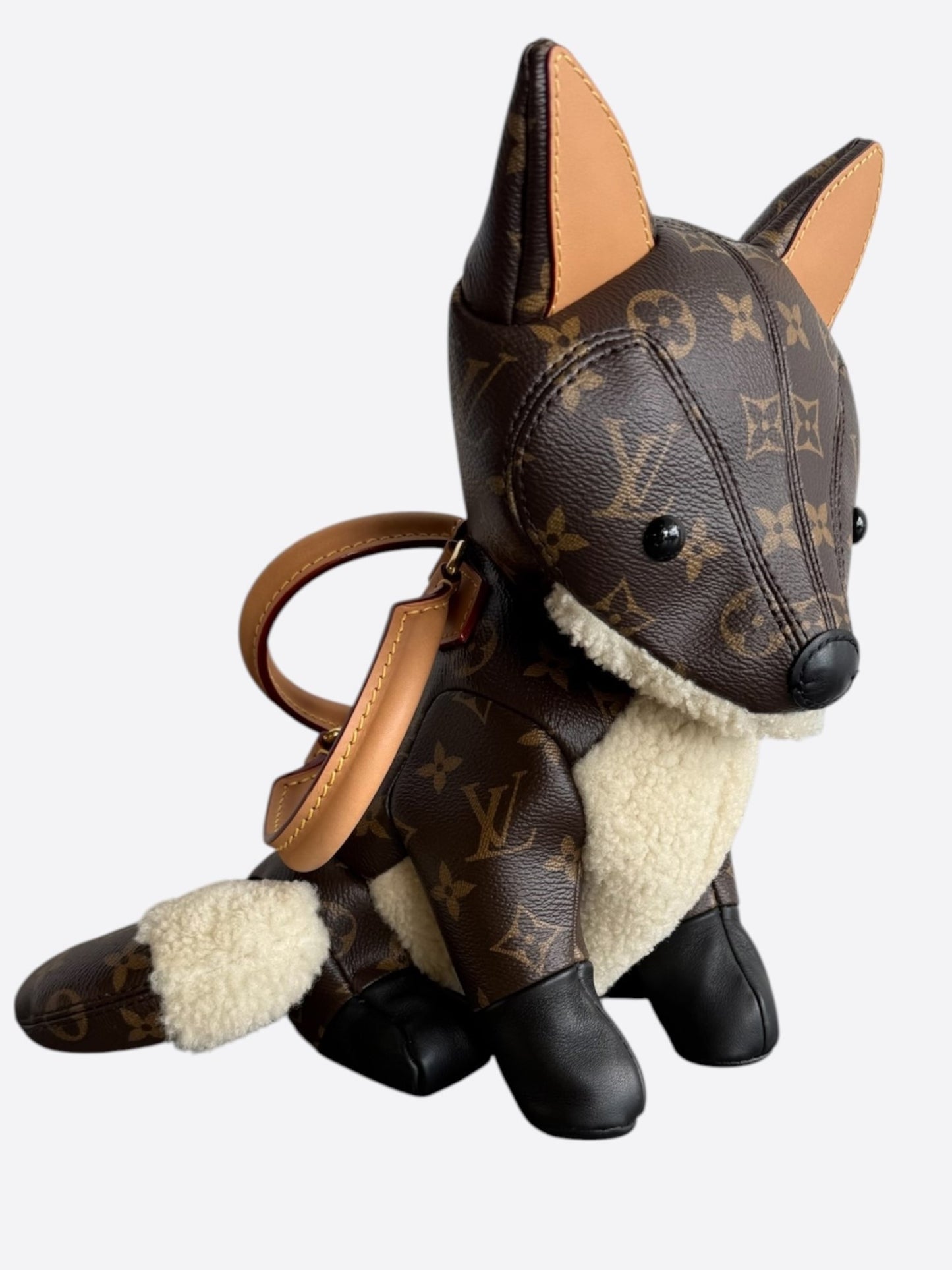 Louis Vuitton Brown Monogram Fox Bag