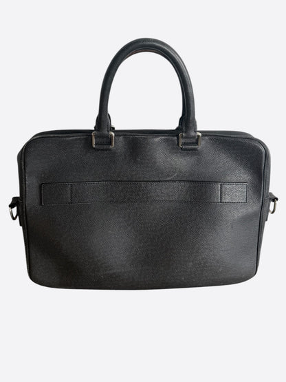 Louis Vuitton Black Taigarama Porte Documents Laptop Bag